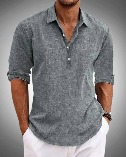 Camisa Clásica de Algodón Montecarlo