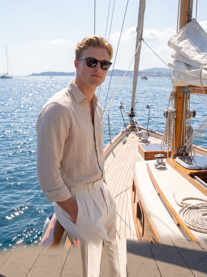 Camisa de Lino Premium St. Tropez