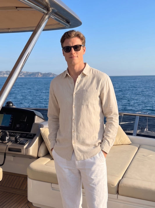 Camisa de Lino Premium St. Tropez