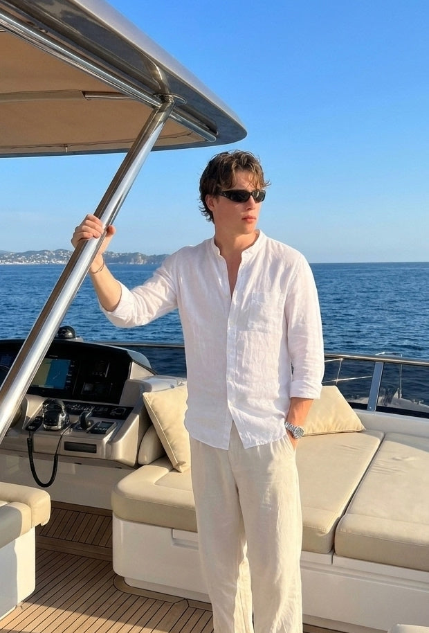 Camisa de Lino Premium St. Tropez