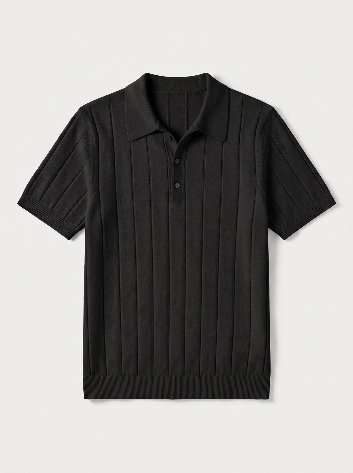 Polo de algodón acanalado Sancti Petri