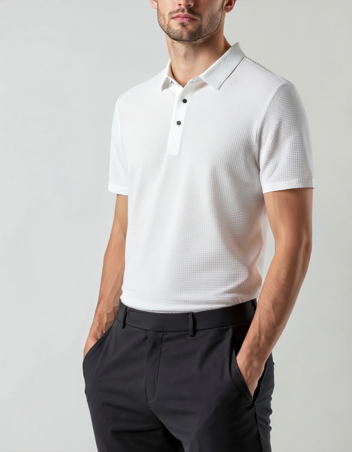 Polo de Seda Antiarrugas